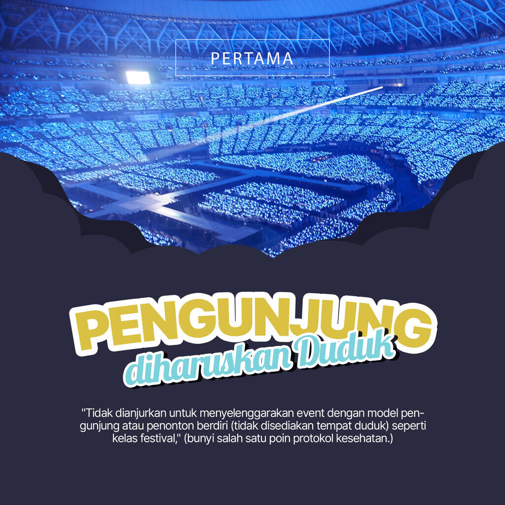 Kamu harus Tau!! Inilah Panduan Menonton Konser Saat New Normal