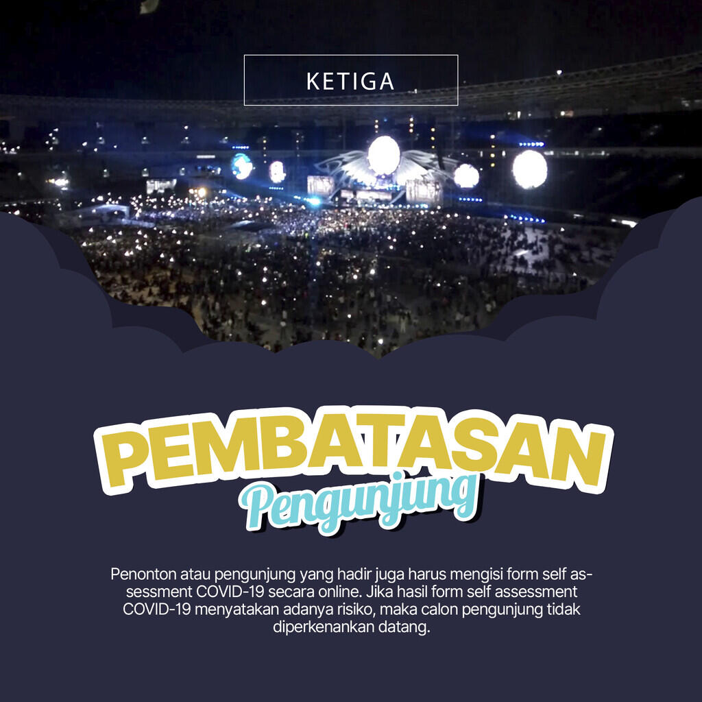 Kamu harus Tau!! Inilah Panduan Menonton Konser Saat New Normal