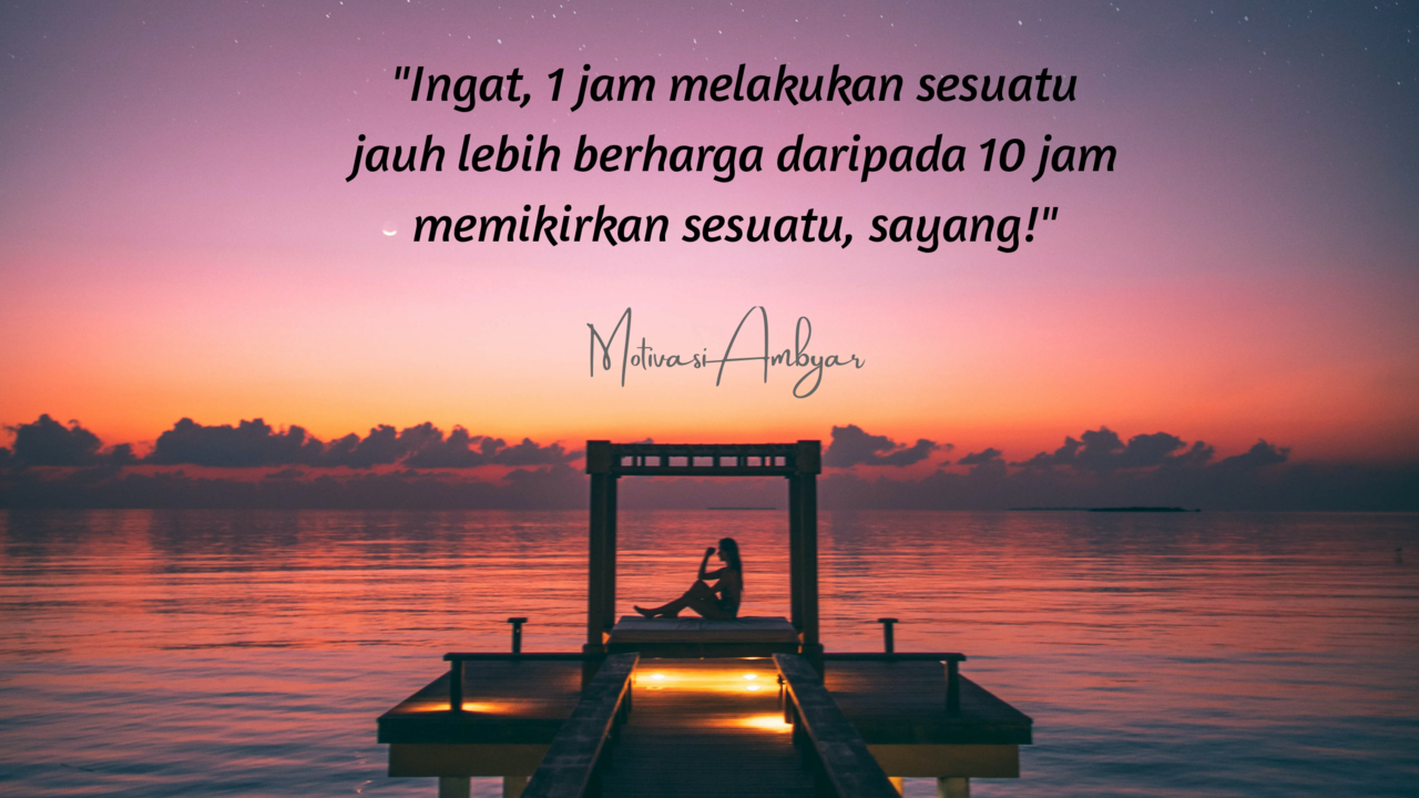 Perkenalkan, Sebuah Prinsip Untuk Menghilangkan Rasa Malas!