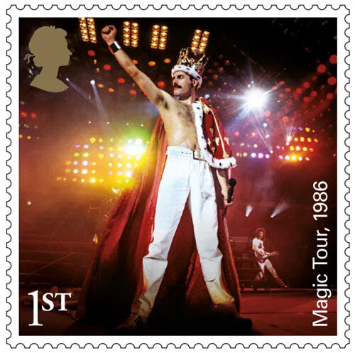Segera Beredar Perangko Langka Bergambar Band Queen, Ayo Di Buru!