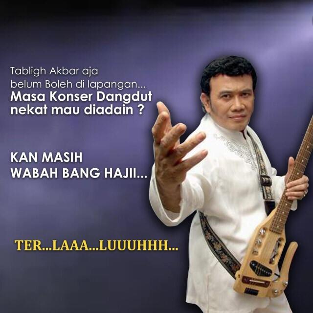 Bupati Bogor Tolak Konser Rhoma Irama di Tengah Wabah Corona