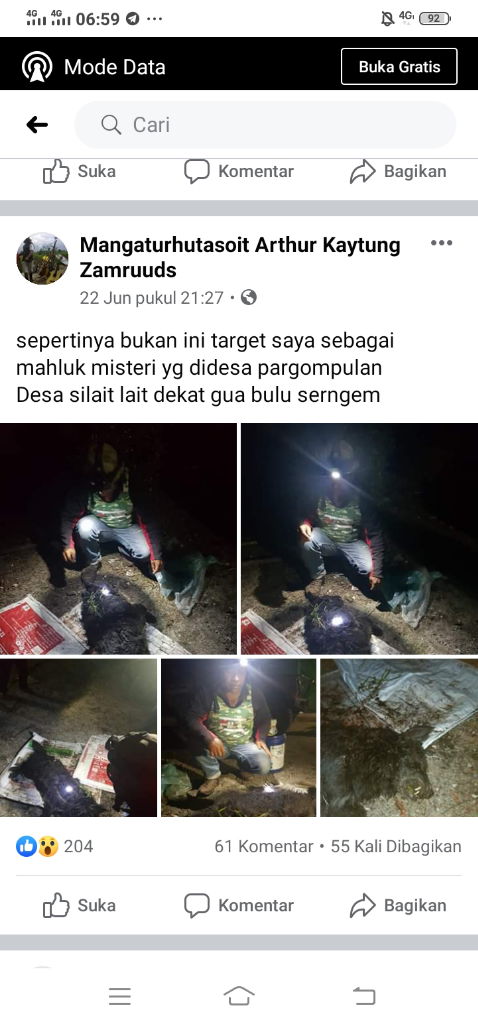 Misteri Pembunuhan Beberapa Hewan Di Tapanuli Utara, Kepoin Yuks!?