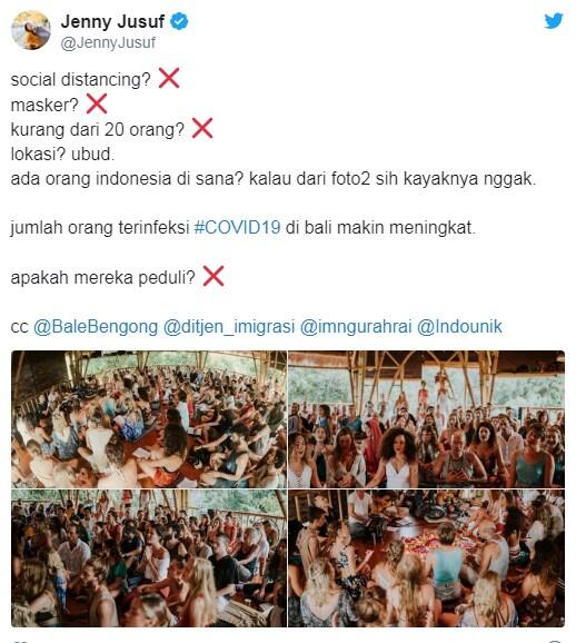 Kumpulan Bule Yoga Massal di Bali Tanpa Masker & Gak Jaga Jarak, Netizen +62 Ngamuk!