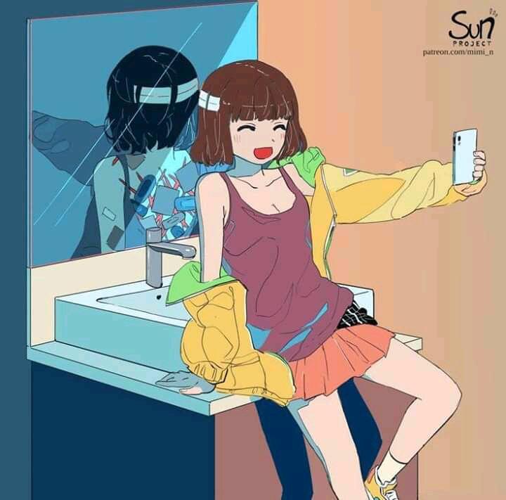 Gak Ada Sepatan Katapun Hanya Gambar Tapi Kita Dapat Mengetahui Maknanya