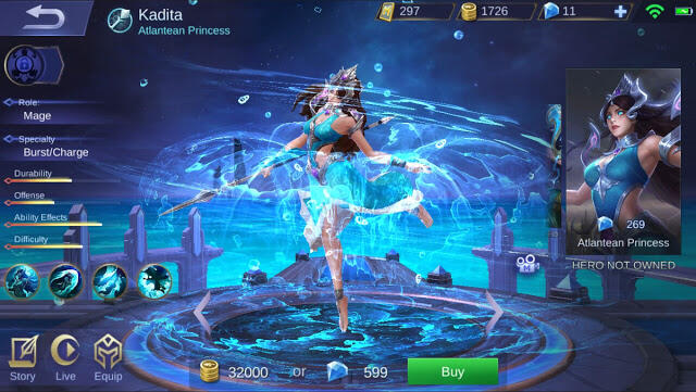 Nyi Roro Kidul di Mobile Legends