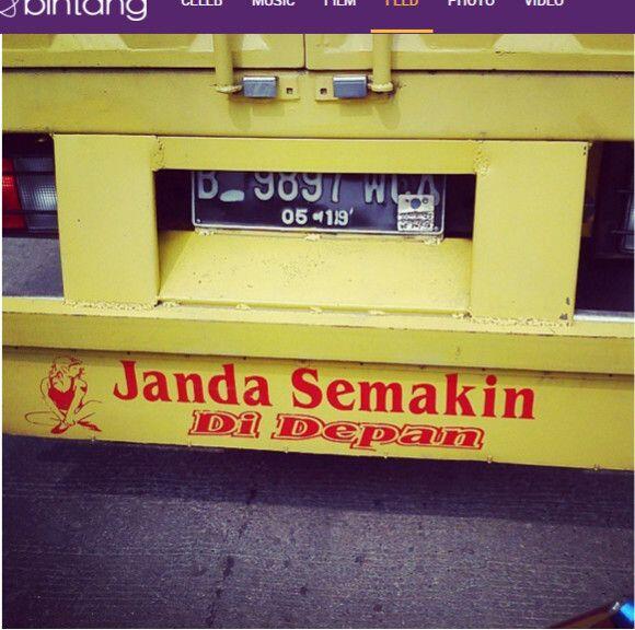 Tulisan Unik di Truk #Part2