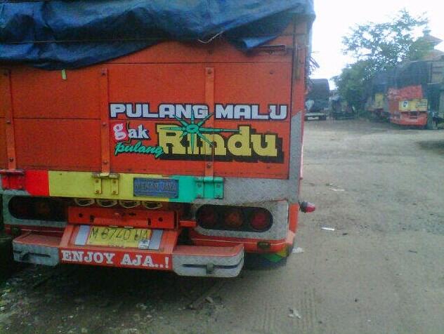 Tulisan Unik di Truk #Part2