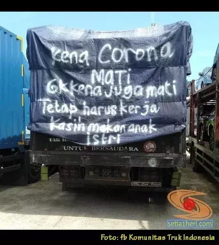 Tulisan Unik di Truk #Part2