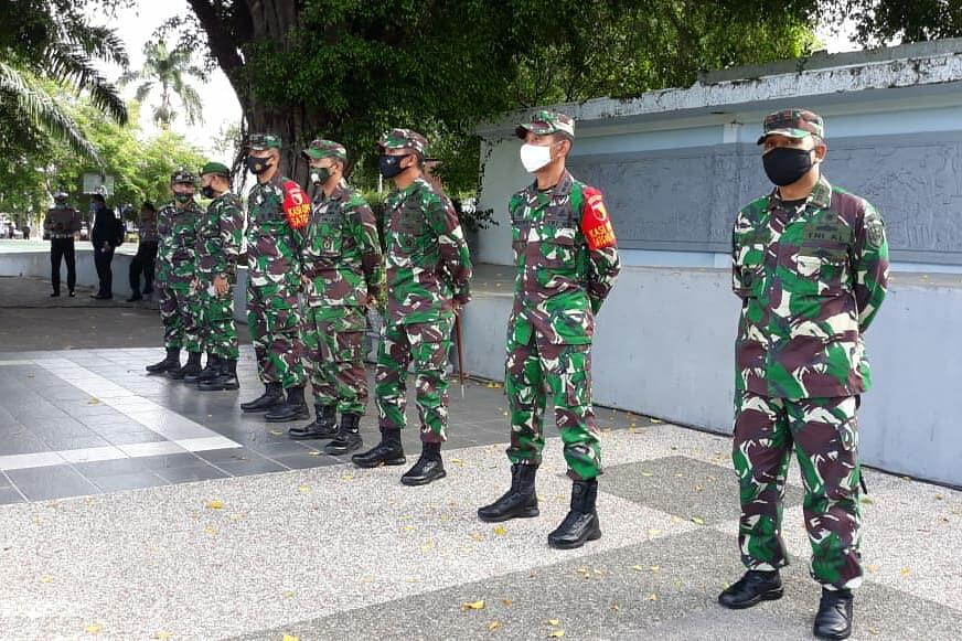 Persiapan Kunjungan RI 1, Lanal Banyuwangi Laksanakan Apel Gelar Pasukan Pam VVIP