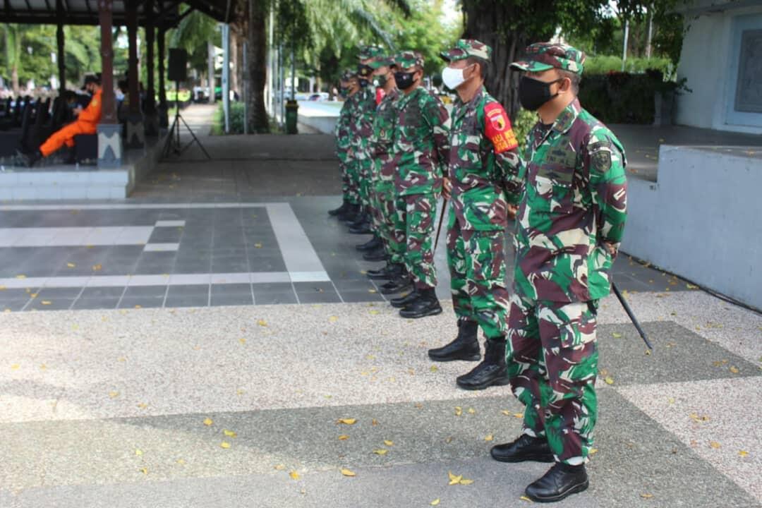 Persiapan Kunjungan RI 1, Lanal Banyuwangi Laksanakan Apel Gelar Pasukan Pam VVIP
