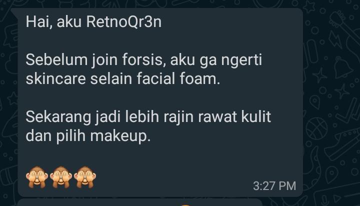 &#91;TESTI&#93; Before-After Join Forum Sista