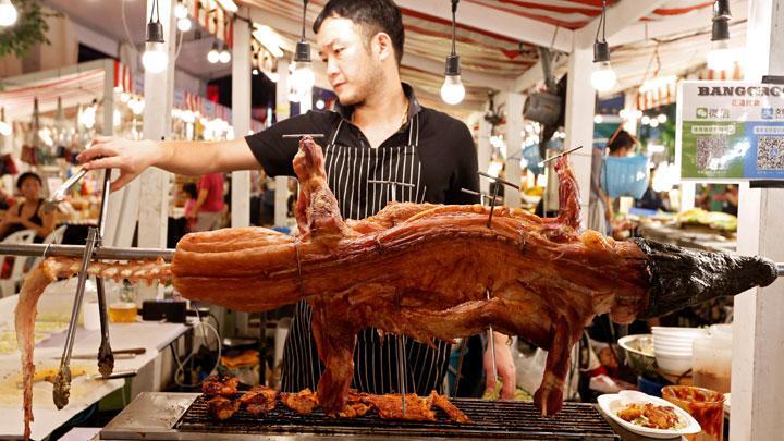 Wow Super Ekstrem, Menu Buaya Guling Ini Menjadi Makanan Khas Thailand! Mau Coba?