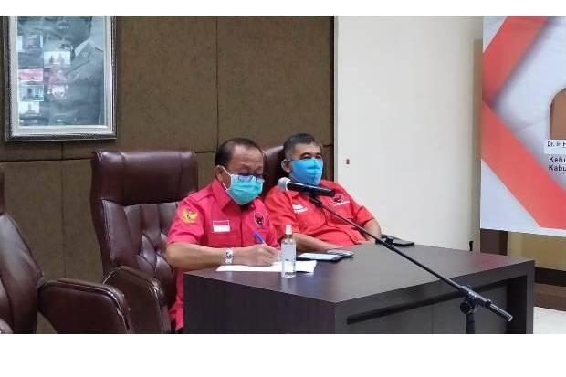 Agus Ambo Djiwa Hadiri Rapat Konsolidasi Organisasi DPP PDIP Melalui Vidcon