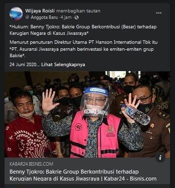 Bentjok ‘Nyanyi‘ Bakrie Group Bikin Negara Merugi 17T,Netizen:Tema ILC Buat Karnilyas