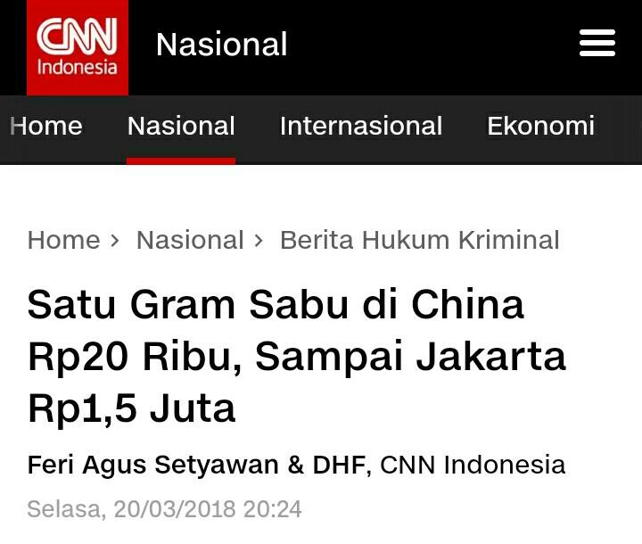 Bareskrim Ungkap Modus Penyelundupan 159 Kg Sabu Jaringan China