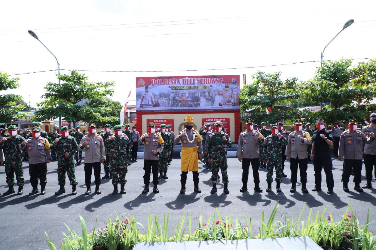 Kunker Ke Deli Serdang , Kapolda Sumut : Kita Garda Terdepan Bangsa ini