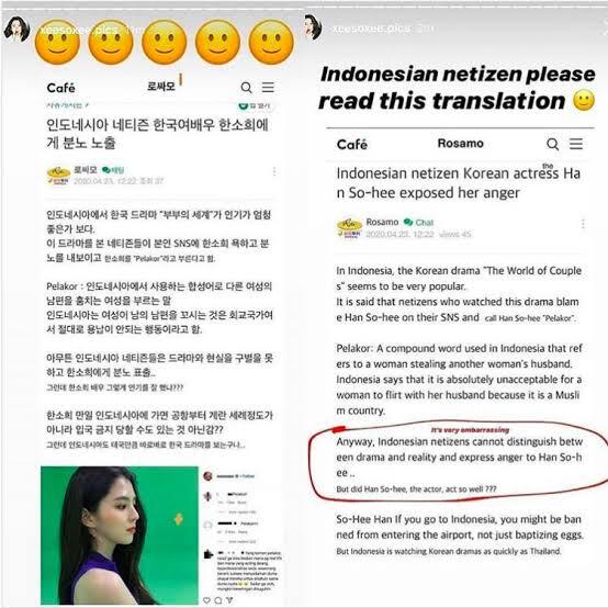 Kelakuan Netizen Indonesia di Kolom Komentar Instagram Han So-Hee Pemain Drakor TWOTM
