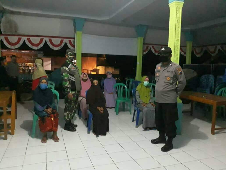 Kepedulian TNI Koramil 16 Wanareja, Lalui Medan Berkelok Demi Tersalurkannya BSNT