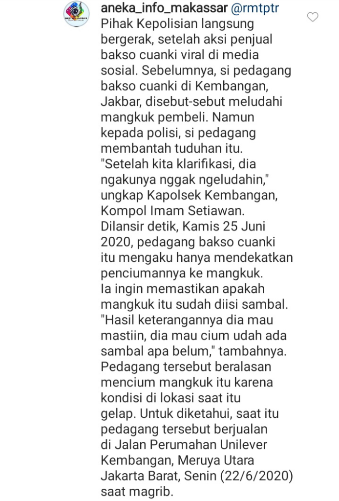 Heboh Rekaman CCTV Penjual Baso Keliling Ludahi Mangkok Pembeli! Benarkah Pelet?