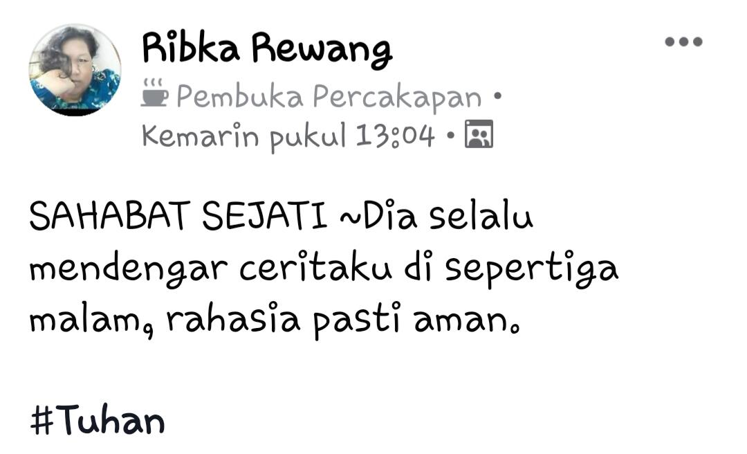 Tempat Curhat Terbaik Adalah Sahabat, Yakin?