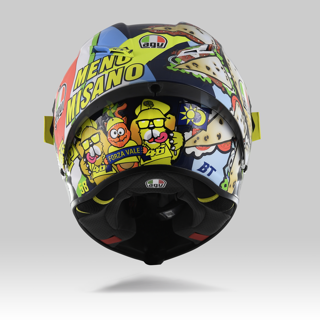 Makanan Favorit Jadi Desain Motif Helm? Why Not?