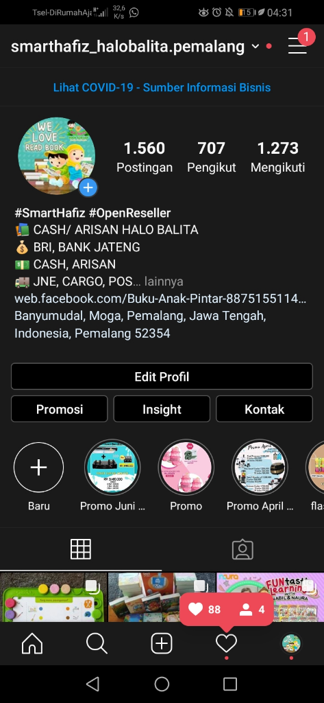 &#91;Coc Bisnis&#93; Jualan Online Adalah Bisnis Aman Di Tengah Pandemi 