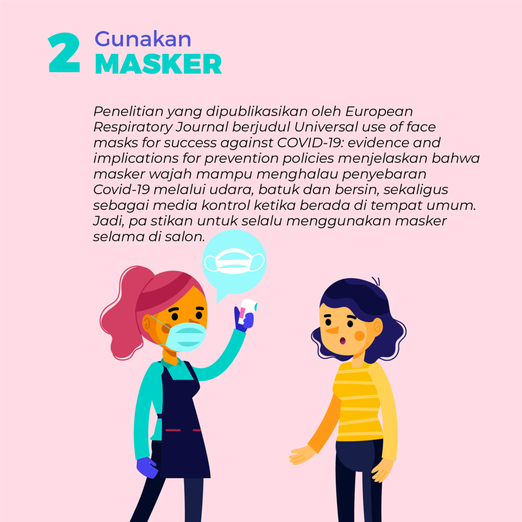 Prosedur Aman ke Salon Selama New Normal