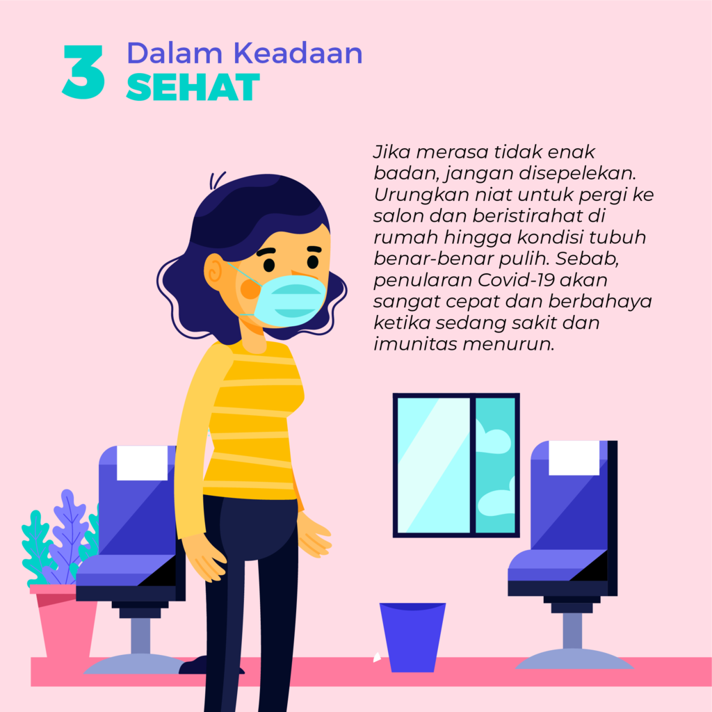 Prosedur Aman ke Salon Selama New Normal