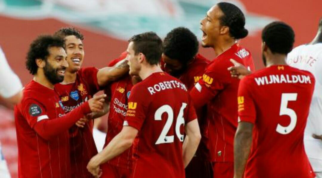 Melihat Reaksi Para Pemain Liverpool Menjadi Jawara Premier League