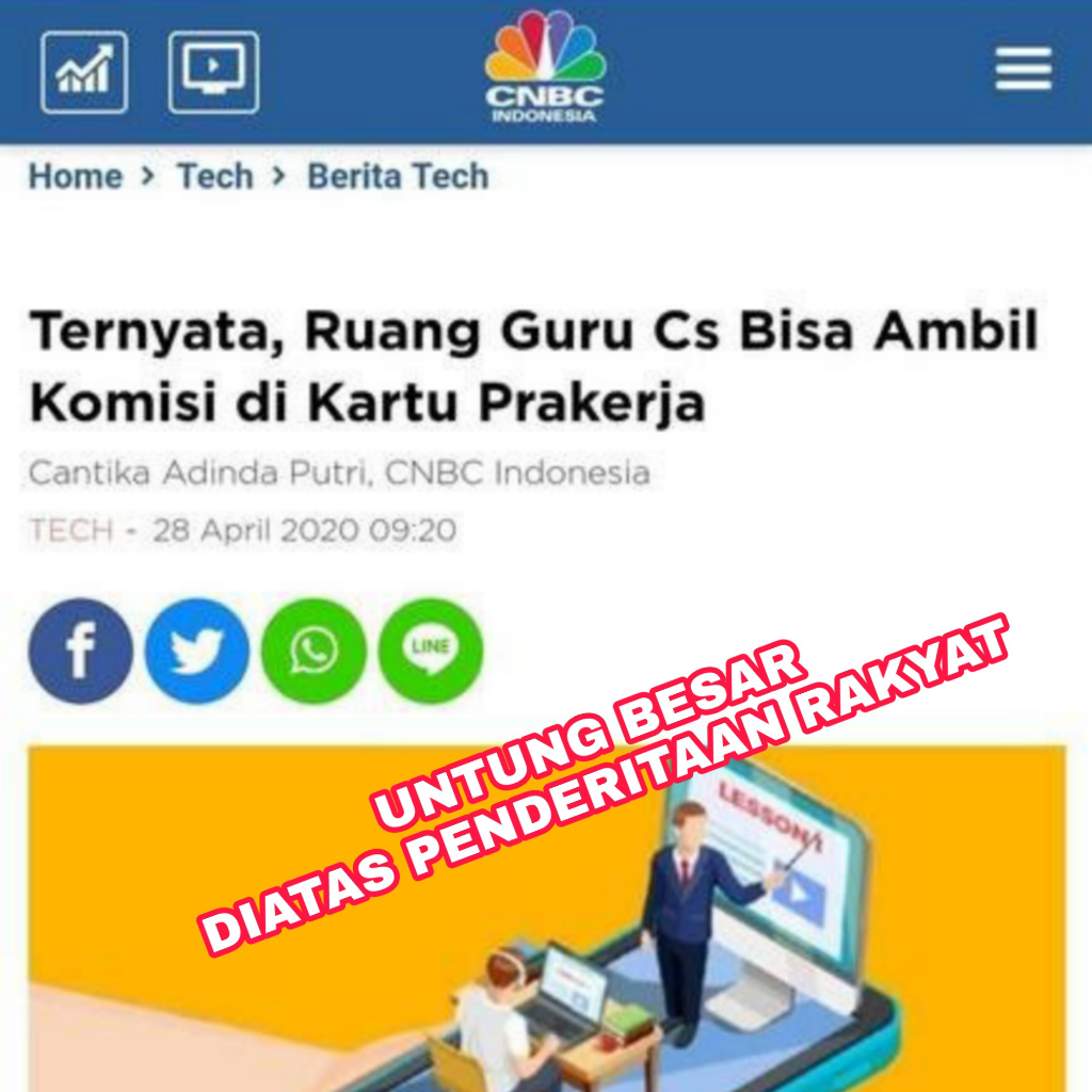 Desak KPK Usut Dugaan Korupsi Kartu Prakerja, ICW : Bau Amisnya Sudah Sangat Jelas