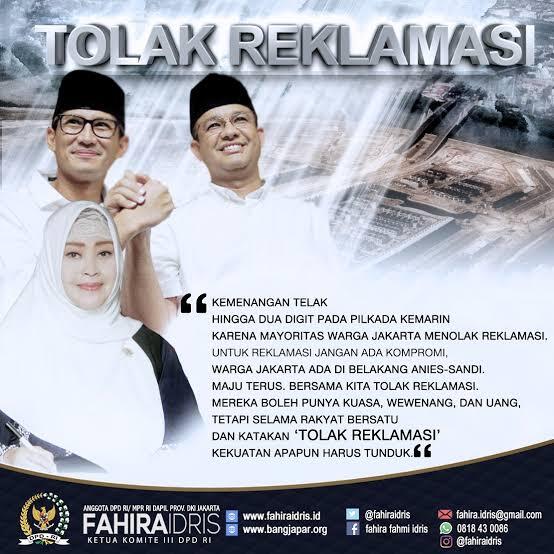 Anies Izinkan Reklamasi Dufan dan Ancol Total 155 Hektare