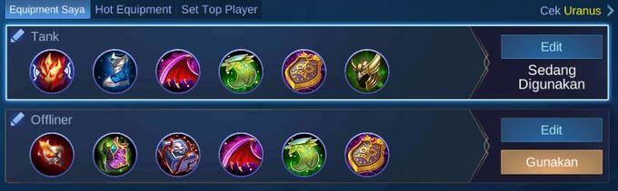 BUILD ITEM HERO &quot;URANUS&quot; MENJADI TANK MURNI DAN OFFLINER