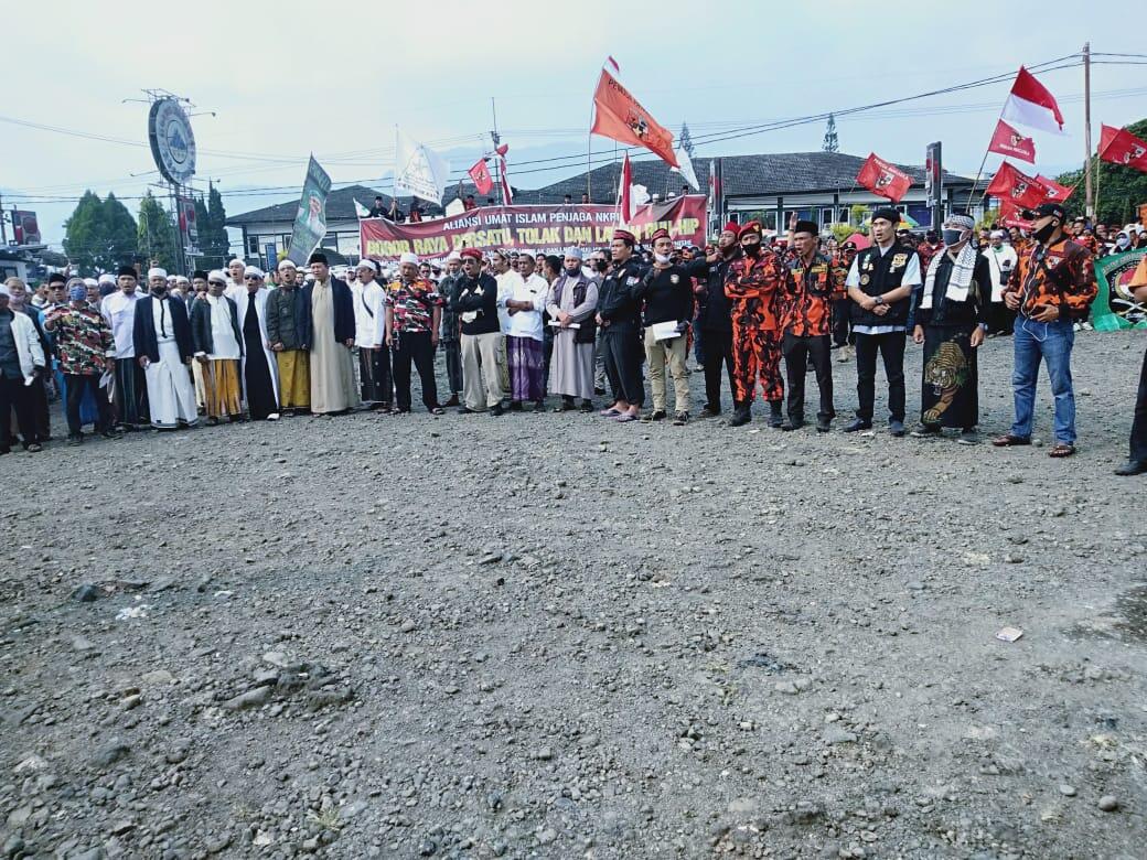 Komunitas KMJP Bersama Ormas Gelar Deklarasi Dipuncak Bogor Jawa Barat
