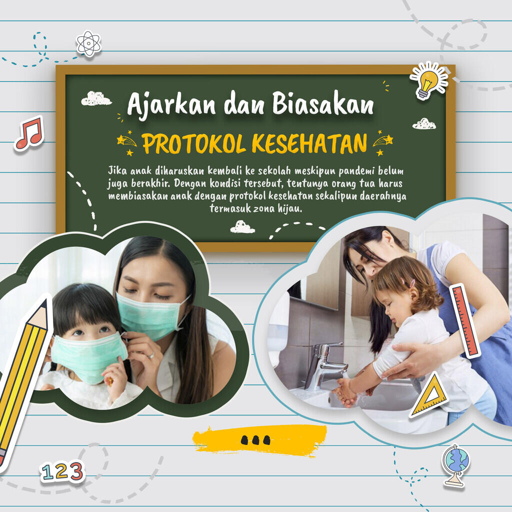 Tips Aman Untuk Anak Jika Harus Kembali Ke Sekolah saat New Normal