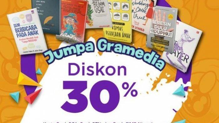 Sambut New Normal Gramedia Gelar Diskon 30% Semua Produk Buku
