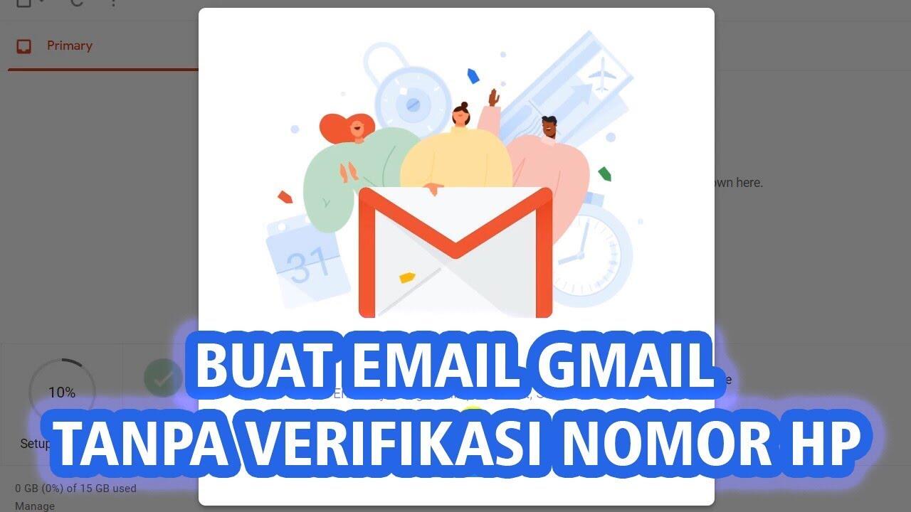 cara mudah membuat gmail tanpa verfikasi nomor hanphone