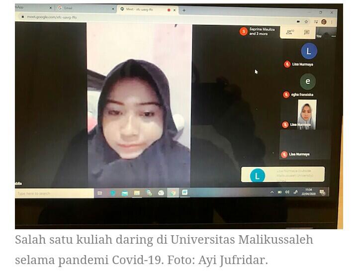 Nasib Pelajar Tidak Kelar-kelar Selama Pandemi Virus COVID-19 Menyebar