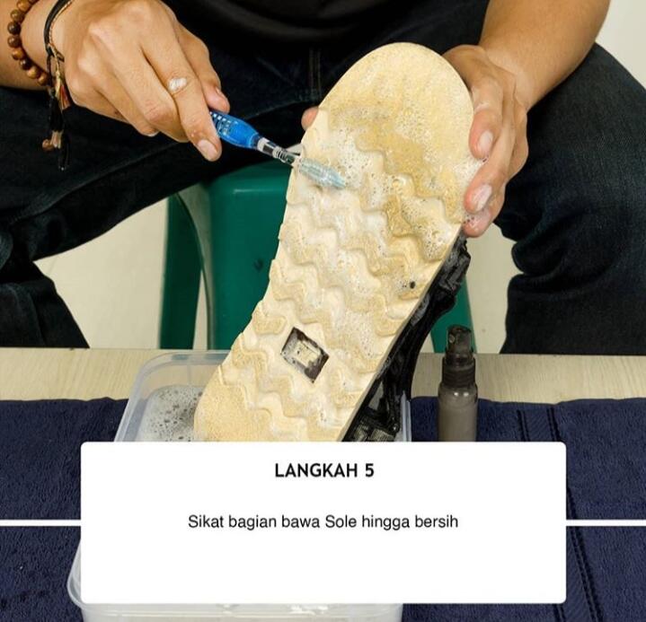 Bagaimana cara mencuci sandal sepatu ala TUF Footwear?