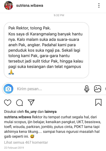 Rektor Ini Sungguh Kocak Di Medsos! Jadi Rektor Idaman Para Mahasiswa