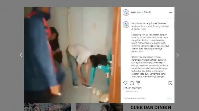 Anak Mesum di Hotel Digerebek Bapak Sendiri: 'Percuma Bapak Suruh Salat'