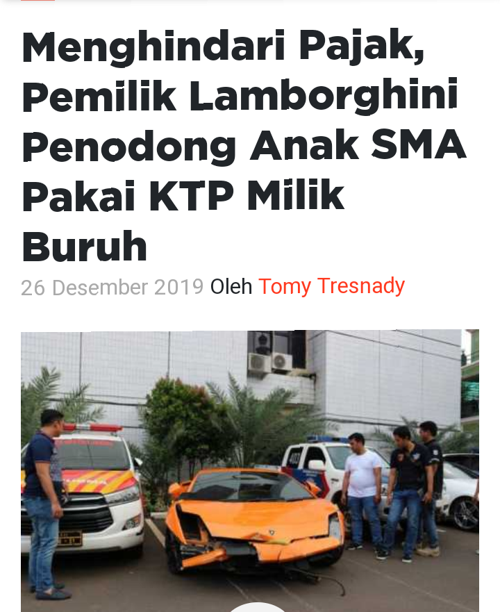 Beli Lamborghini 20 Menit Langsung Ringsek, Bagaimana Perasaannya Gan!