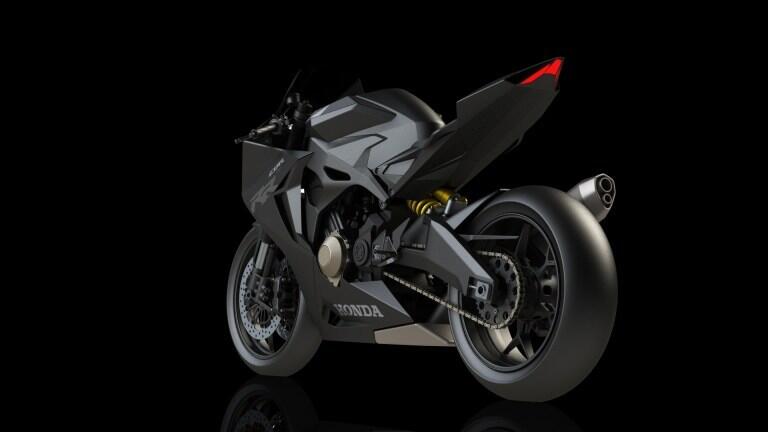Penampakan Honda CBR250RR 4 Silinder Terungkap