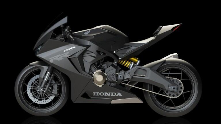 Penampakan Honda CBR250RR 4 Silinder Terungkap