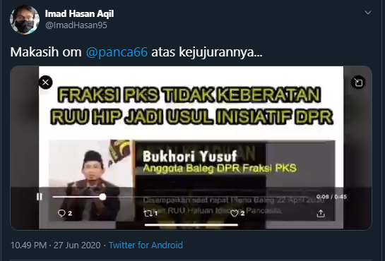 Video PKS Setuju Usulan RUU HIP Dibawa ke Paripurna, Politisi Demokrat Kena Semprot