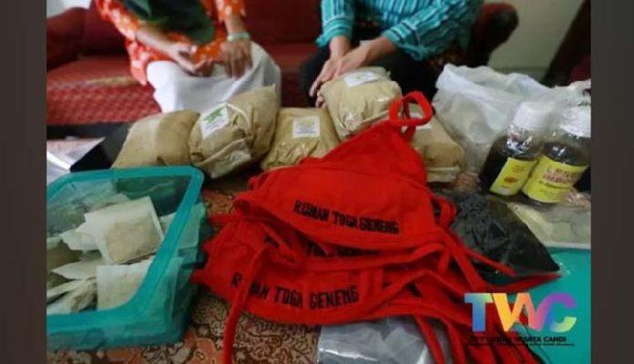 Masker Rempah, Oleh-oleh Baru di Candi Borobudur yang Berkhasiat Cegah Corona