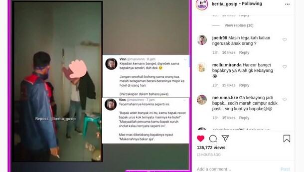 Viral Video Pasangan ABG Digerebek Ortu Saat Lagi ‘Ena-ena’ di Hotel Siang-siang