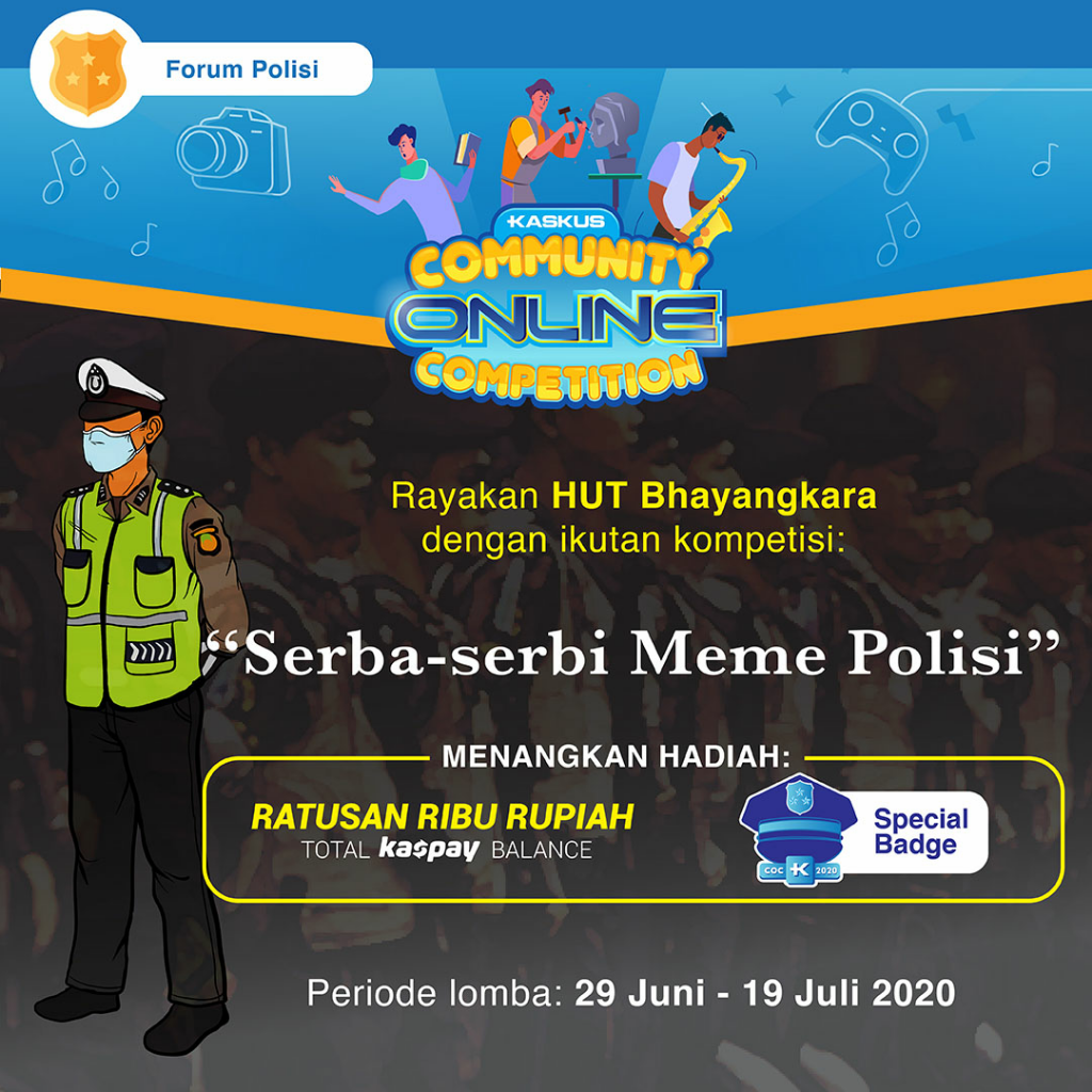 &#91;COC FORPOL 2020&#93; Thread Pengumpulan Kompetisi Meme Polisi