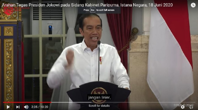 Momen Jokowi Marah-marah saat Pandemi Corona