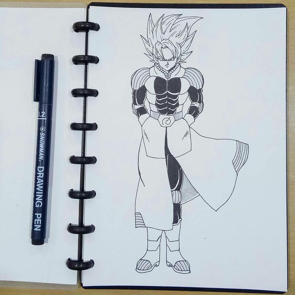 Mari menggambar karakter anime/kartun favorit