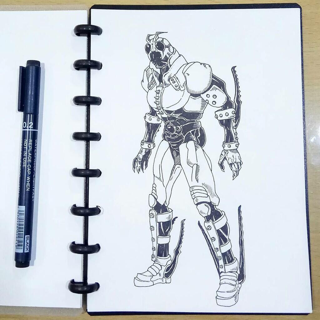 Mari menggambar karakter anime/kartun favorit